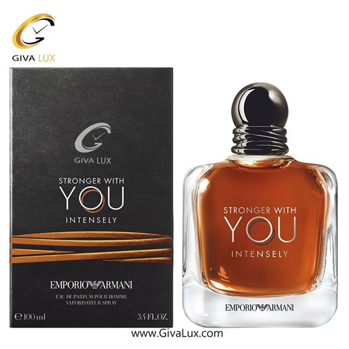  ادو پرفیوم  مردانه اورجینال مدل Giorgio Armani Emporio Armani Stronger With You Intensely | جورجیو آرمانی امپریو آرمانی استرانگر ویت یو اینتنسلی حجم  100 میل